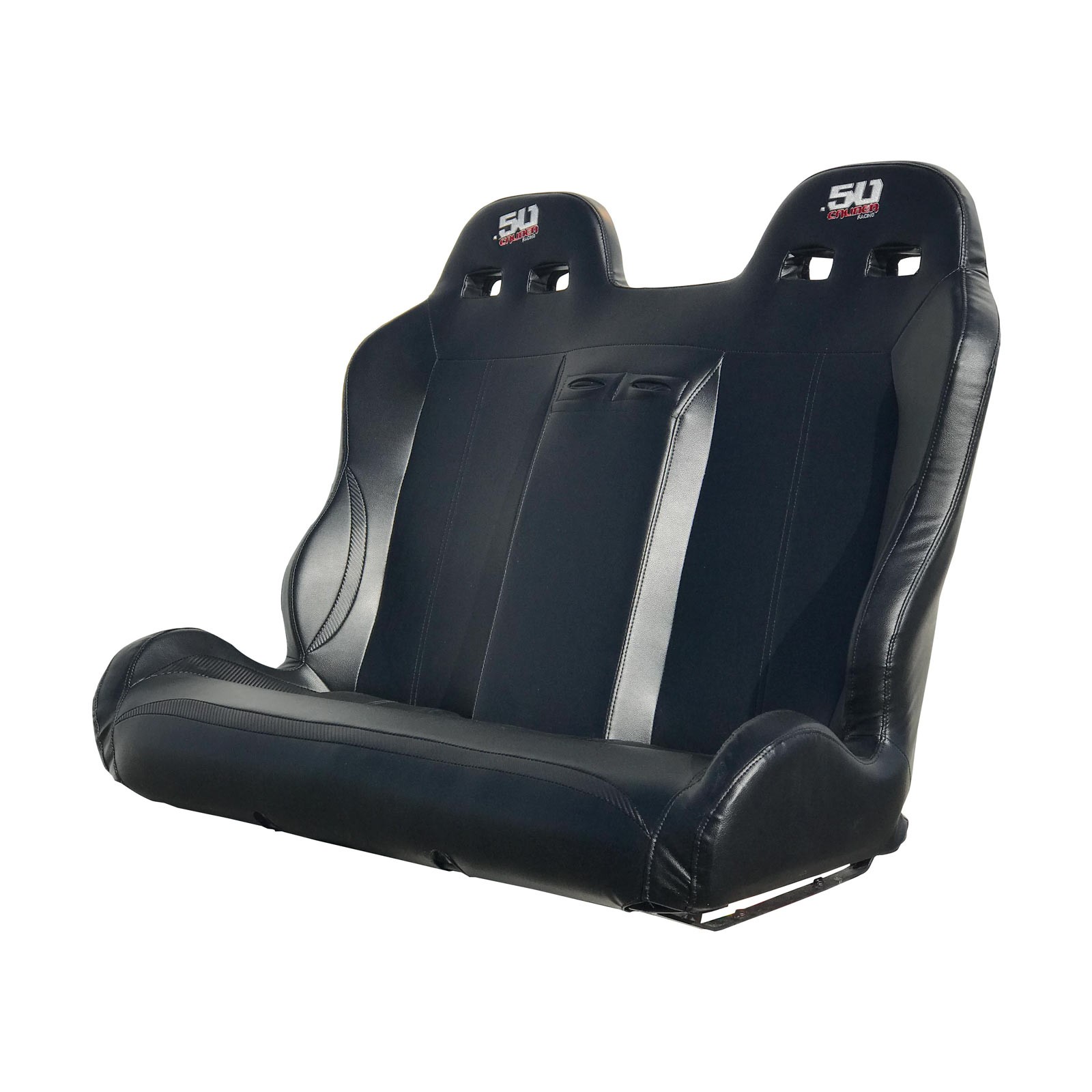 50 Cal Racing XP1000 Rear Bench Seat with Carbon Fiber Look